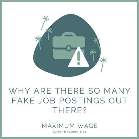 why are there so many fake job postings